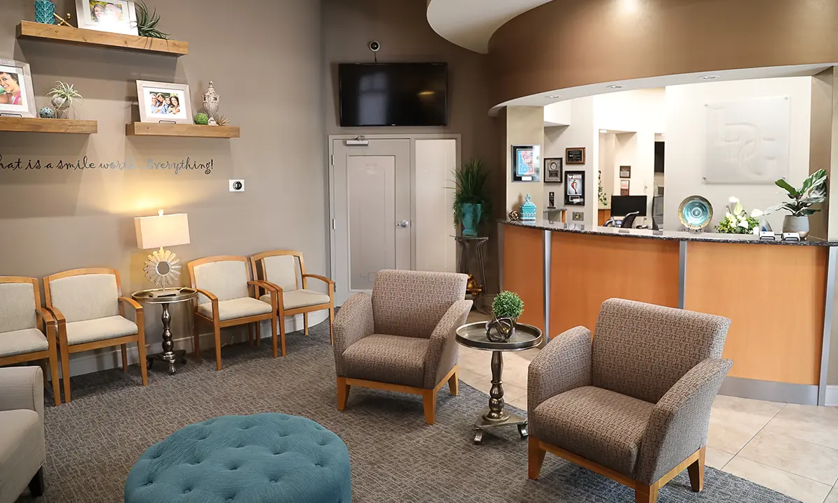 Image of a bright, modern dental office.